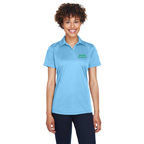 UltraClub Ladies Cool and Dry Sport Snag-Resistant Performance Interlock Polo Shirt