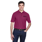 UltraClub Mens Whisper Pique Polo Shirt  - Embroidered