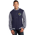 Sport Tek Fleece Letterman Jacket