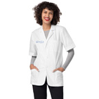 Unisex Short Sleeve Consultation Lab Coat