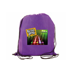 Full Color Non Woven Drawstring Backpack