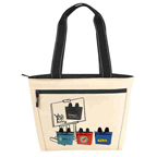 Insulated Two-Tone Cooler Tote