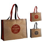 Recycled Paper Non-Woven Landscape Tote Bag