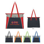 Embroidered Empire Shopping Tote Bag