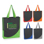 Non-Woven Tote Bag With Accent Trim