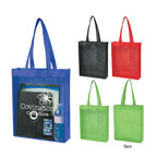 Non-Woven Clear View Tote Bag
