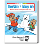 Make Winters and Holidays Safe Coloring and Activities Book
