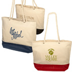 Zing Cotton And Jute Tote Bag