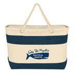 Large Crusing Tote bag with Rope Handles