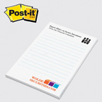 Post-it(R) Brand by 3M 4 x 6 50 Sheet Sticky Pad