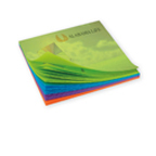 Bic 3x3 Adhesive Rainbow Colored Paper Notepad 50 Sheet