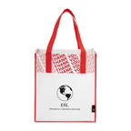 Laminated Non-Woven Thank You Big Grocery Tote Bag