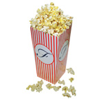 Medium Scoop Popcorn Box, 46 ounces