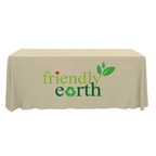 Premium PolyKnit 6 Foot Table Cover - Full Color