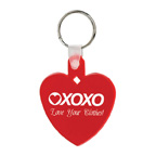 Heart Soft Squeezable Keychain