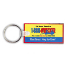 Rectangle Soft Squeezable Keytag