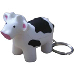 Cow Stress Reliever Keychain