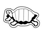 Turtle Shaped Soft Squeeze Keytag