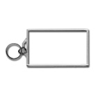 BLANK - Snap-In Business Card Flat Key Tag