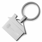 House Shaped Metal Key Tag Holder