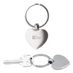 Heart Metal Keychain