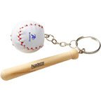 Baseball Bat/Ball Keychain