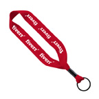 3/4 inch Polyester Key Chain with Crip Split Ring