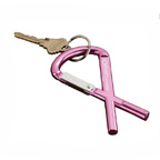 Ribbon Carabiner - Pink