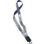 3/4 Reflective Lanyard with Snap-Buckle Release w/O-ring