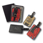 Genuine Leather Full Color Luggage Tag