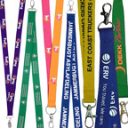 5/8 Inch Polyester Lanyard with Lobster Clip