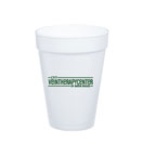 8 Oz White Styrofoam Cup
