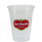 Soft sided cup 16 oz clear or frosted