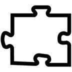 Puzzle Piece Shaped Magnet