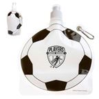 HydroPouch 24 oz.Soccer Ball Collapsible Water Bottle