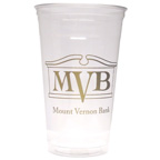 24 Oz Clear Soft Sided Cup