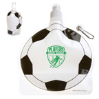 HydroPouch 24 oz Soccer Ball Collaspible Water Bottle