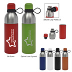 18 Oz Maxwell Easy Clean Stainless Steel Bottle
