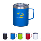 12 Oz Vacuum Insulated Coffee Mug With Handle