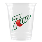 CLEAR PLASTIC SOFT SIDED CUPS