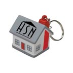 Mini Cottage/House Stress Reliever KeyTag
