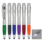 Pen With LED Light And Stylus