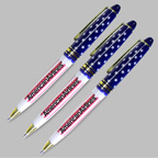Patriotic Ballpoint Click Pen