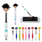 Multicultural Moptoppers Screen Cleaner With Stylus Pen