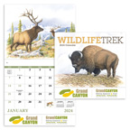 Wildlife Trek 13 Month Wall Calendar
