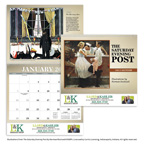 Deluxe The Saturday Evening Post 16 Month Calendar
