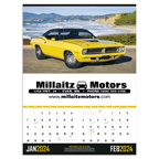 Executive Muscle Cars Wall Calendar