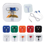 Ear Buds In Square Case