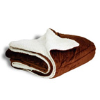 Embroidered 60 x 72 Over-Sized Micro Mink Sherpa Blanket