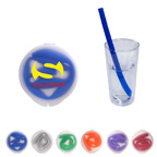 Reusable Silicone Drinking Straw In Case